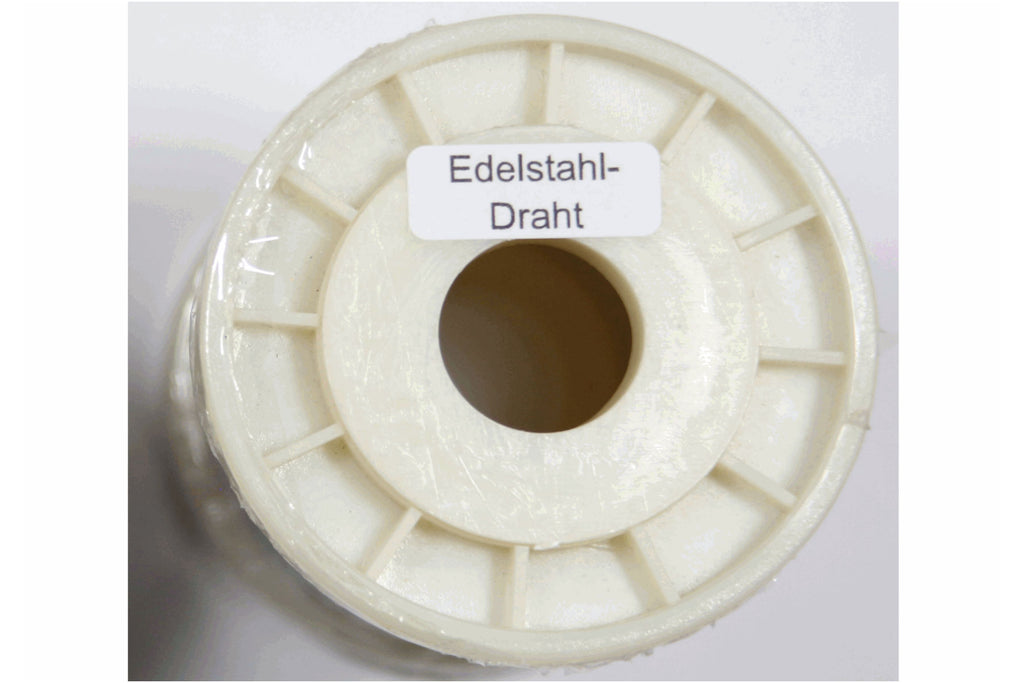 Edelstahl-Wabendraht Ø 0,4 mm  250 g / 500 g zum Verdrahten von Wabenrähmchen