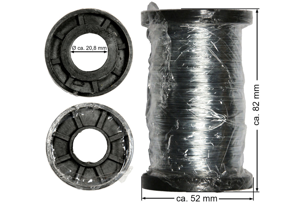 Wabendraht Ø 0,4 mm  250 g / 500 g zum Verdrahten von Wabenrähmchen