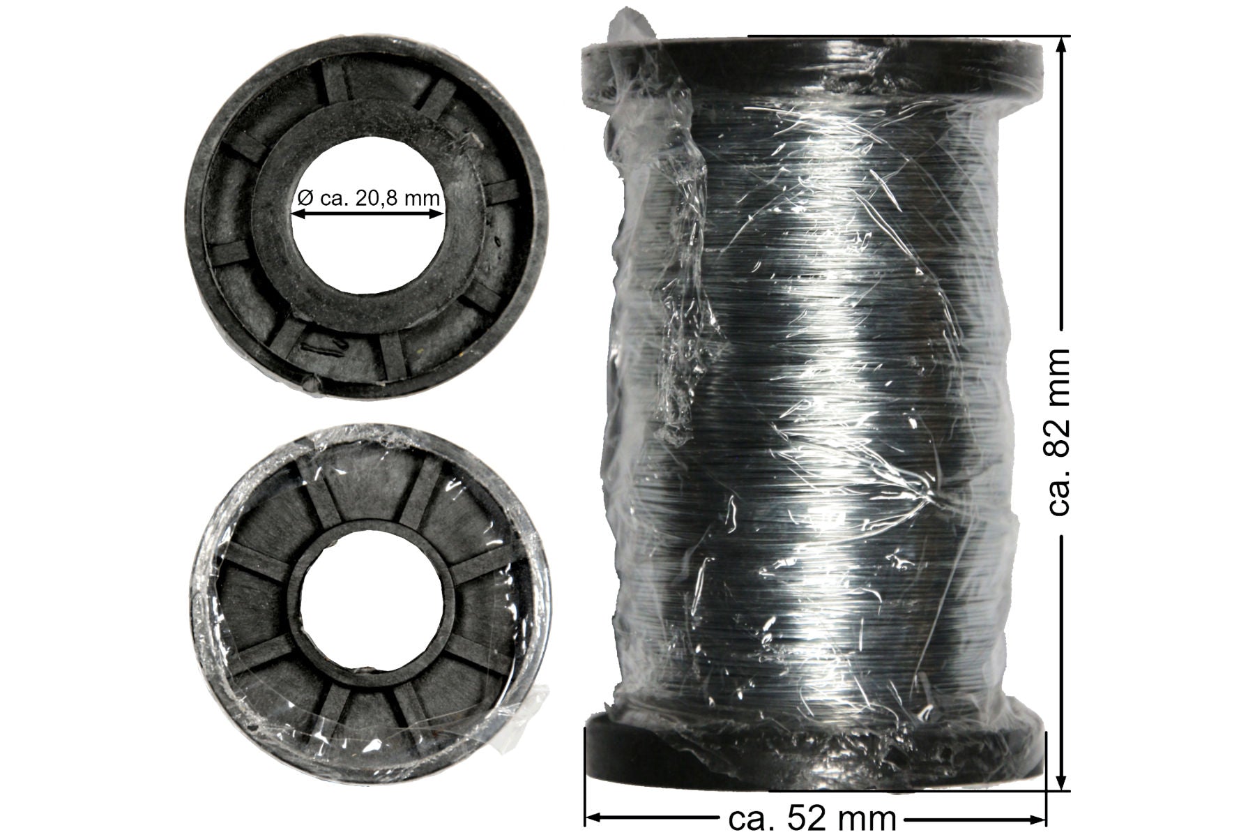 Wabendraht Ø 0,4 mm  250 g / 500 g zum Verdrahten von Wabenrähmchen
