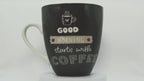 Jumbo Tasse „Good Morning starts with Coffee" – 880 ml Keramik