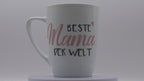 Jumbo Tasse XXL 350 ml mit Schriftzug "Beste Mama der Welt" auf 2 Seiten