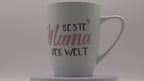 Jumbo Tasse XXL 380 ml mit Schriftzug "Beste Mama der Welt" auf 2 Seiten