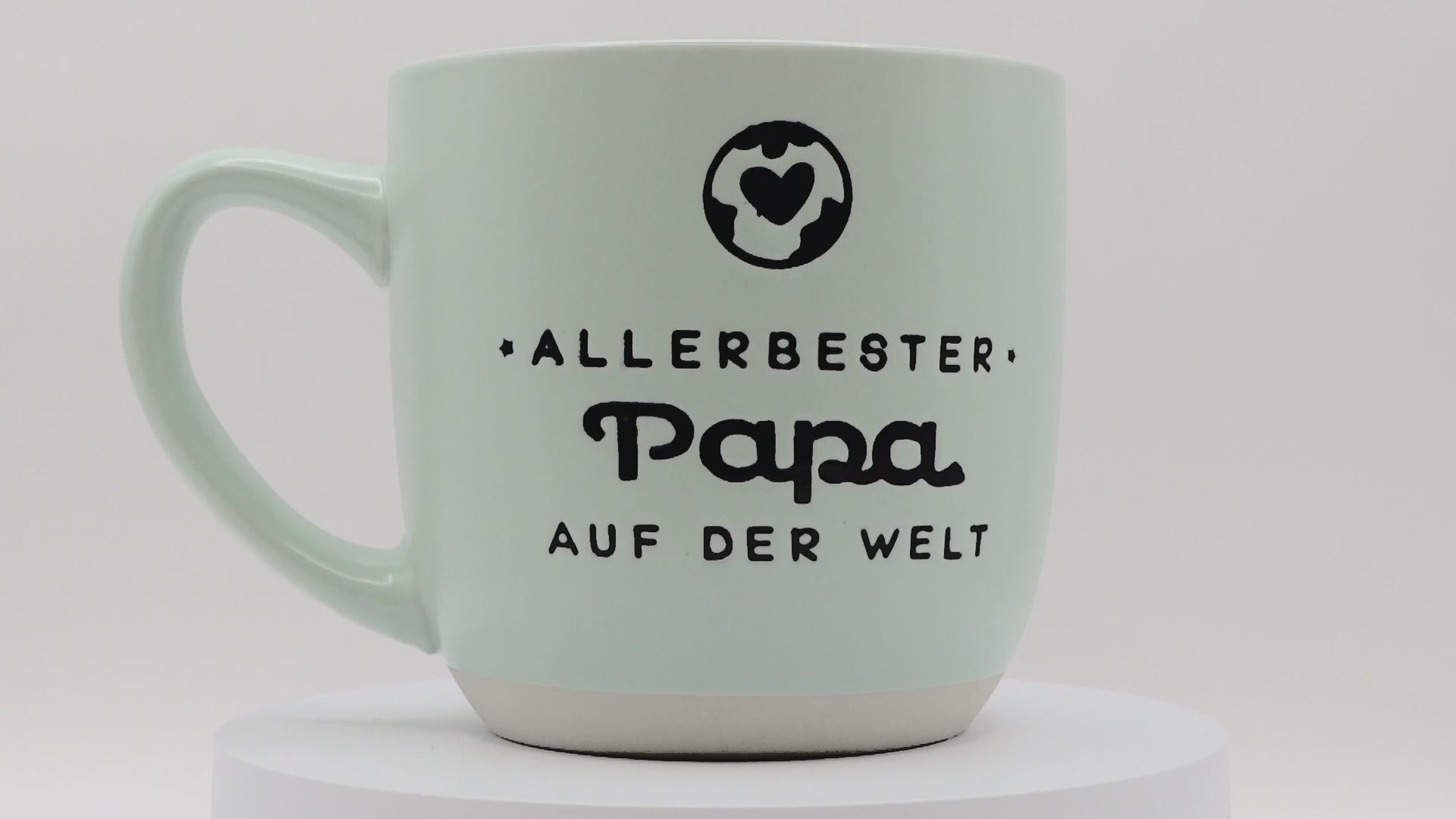 Jumbo Tasse XL 360 ml mit Schriftzug "Allerbester Papa auf der Welt"