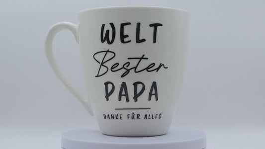 Jumbo Tasse XXL 550 ml mit Schriftzug 